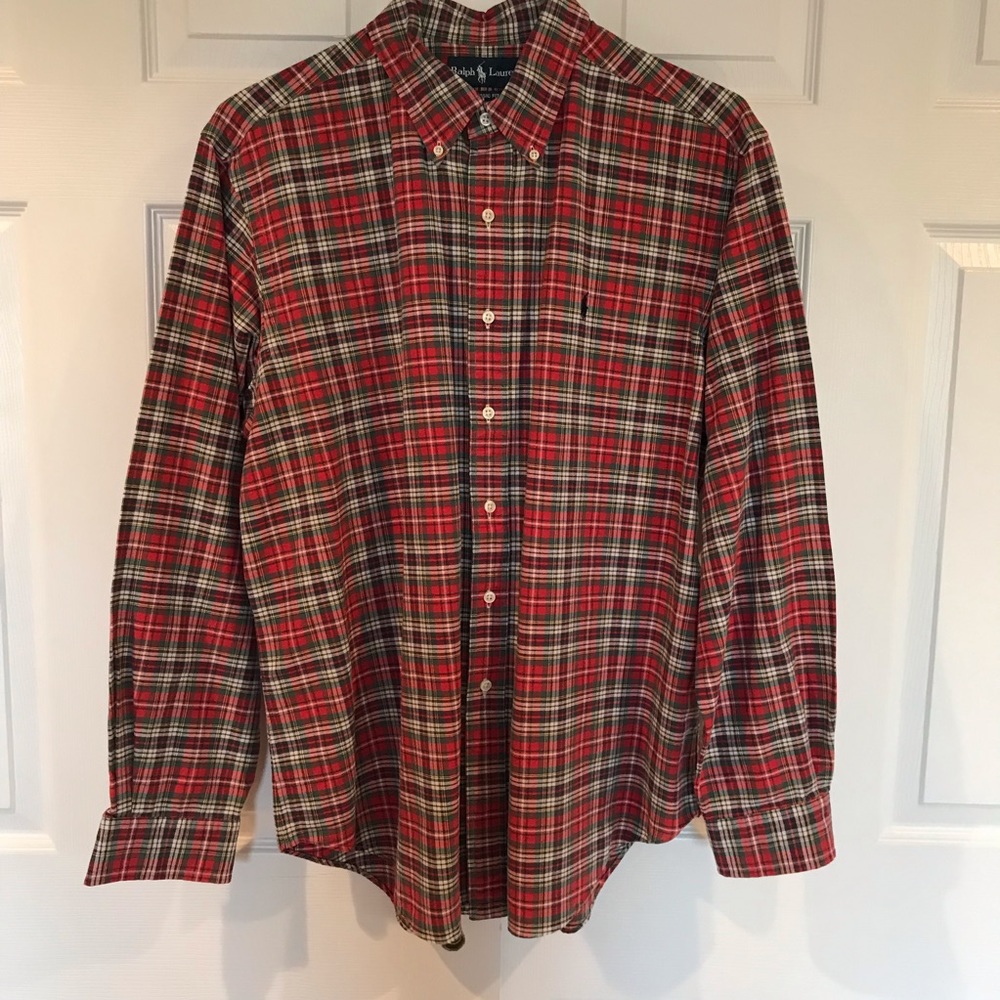 Men’s Ralph Lauren plaid shirt